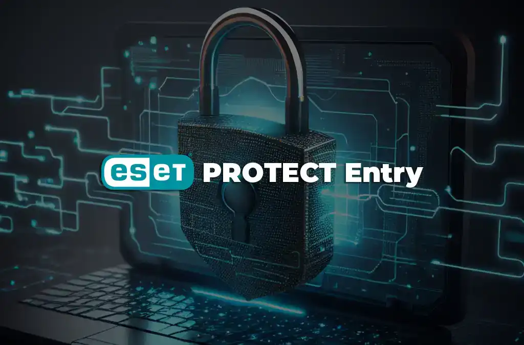 ESET Protect Entry: Solución de seguridad para PyMEs, protección avanzada contra malware, ransomware y amenazas cibernéticas.